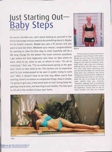 just starting out ms fitness magazine kelly taylor